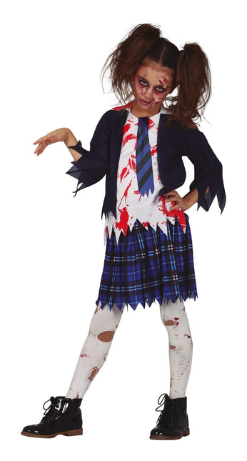 Costume Halloween Ragazza Zombie Studiosa