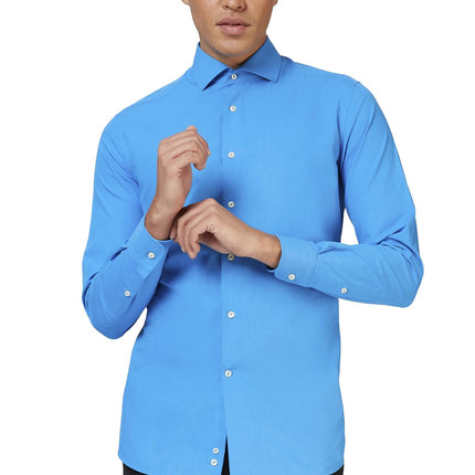 Camicia blu uomo <tc>OppoSuits</tc>