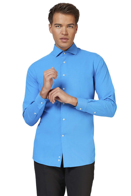 Camicia blu uomo <tc>OppoSuits</tc>