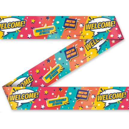Nastro barriera Welcome 1,2 m