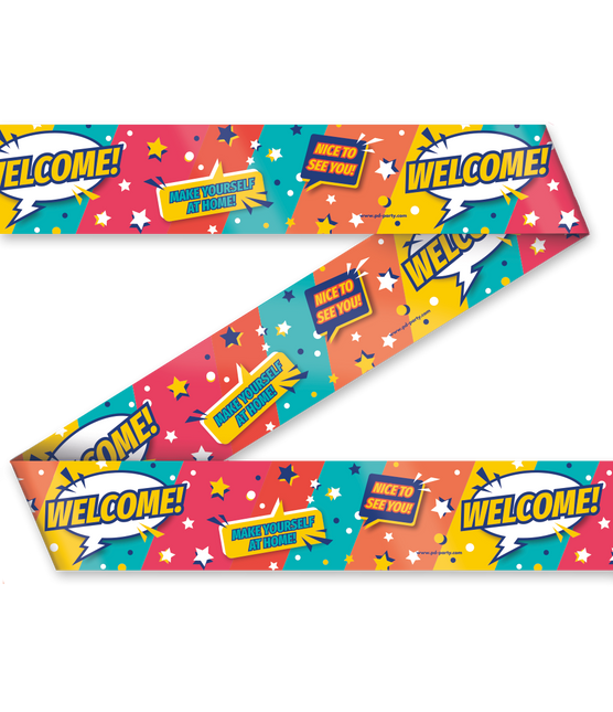 Nastro barriera Welcome 1,2 m