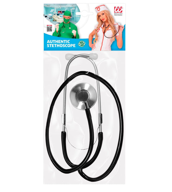 Stetoscopio finto medico blu