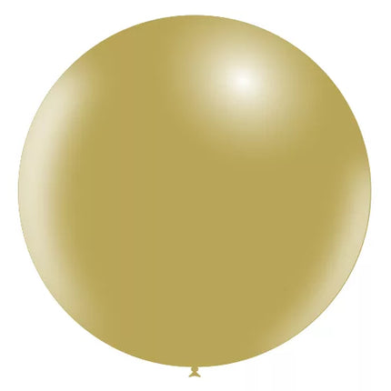 Pallone gigante giallo senape XL 91 cm