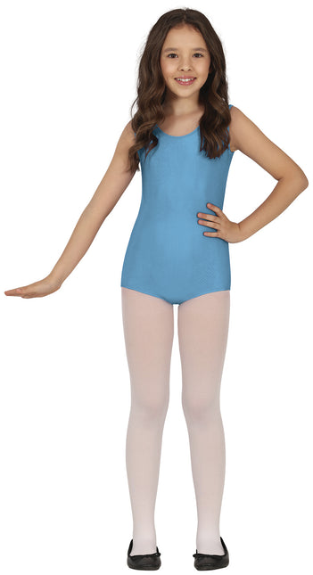 Tuta da ginnastica Turchese Ragazza Senza Maniche