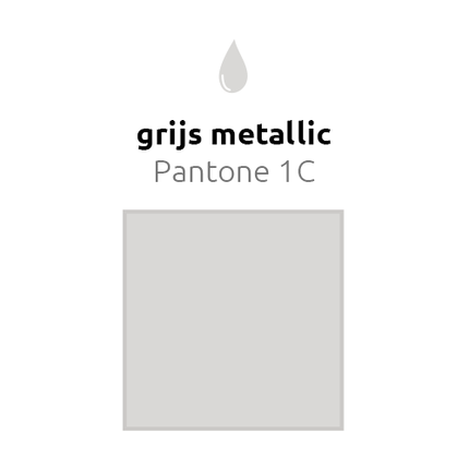 Palloncini grigio chiaro metallizzati 30cm 10pz