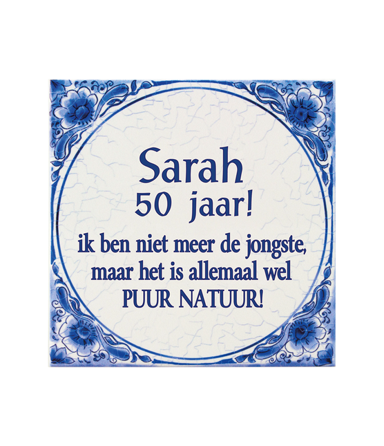 Piastrella Delft blu Sarah 14,5 cm