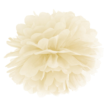 Pompon Crema alla Vaniglia 25 cm