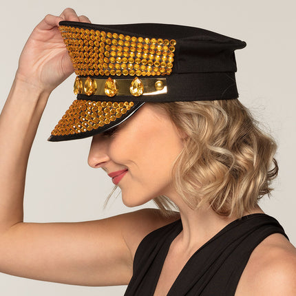 Cappello Oro Glitterato