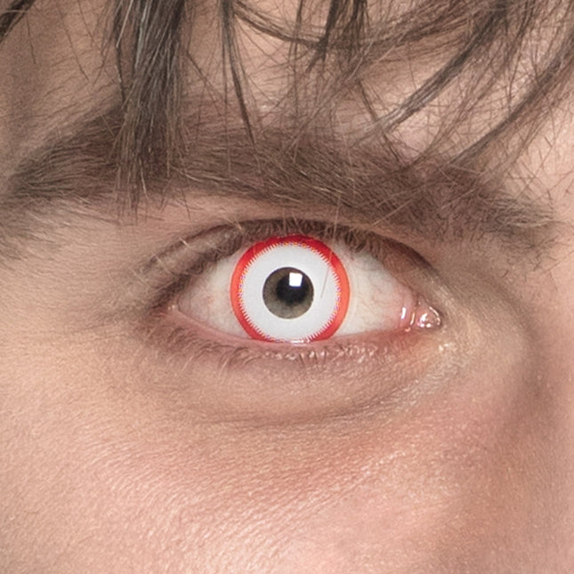 Lenti colorate Psycho White Red