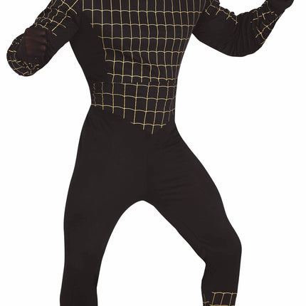 Costume Spiderman Uomo Nero