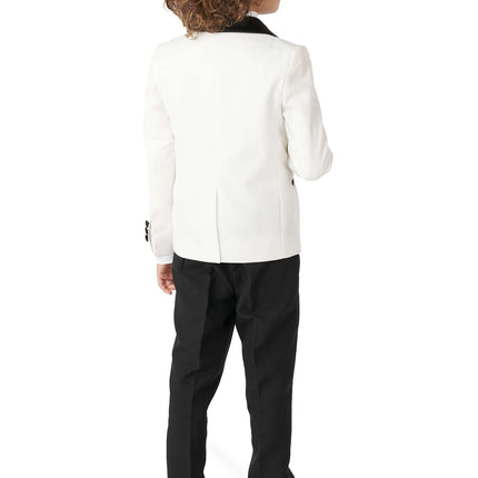 Ragazzo in smoking bianco <tc>OppoSuits</tc>
