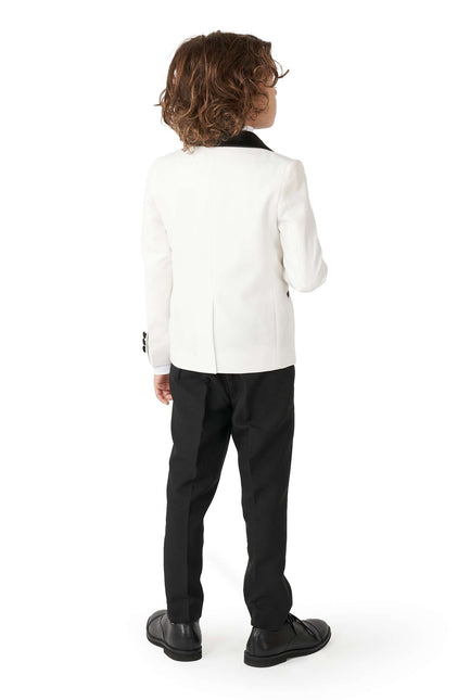 Ragazzo in smoking bianco <tc>OppoSuits</tc>