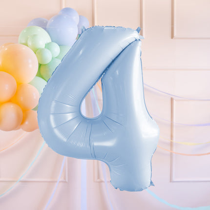 Palloncino a 4 anni Azzurro Vuoto 72 cm
