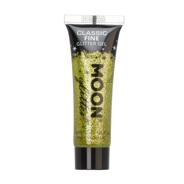 Moon Glitter Classic Gel Glitterato Fine Oro 12ml