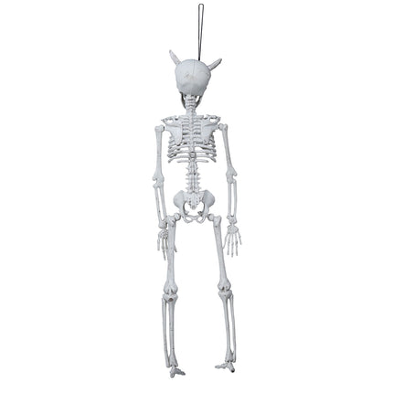 Decorazione appesa di Halloween Diavolo Scheletro 40 cm
