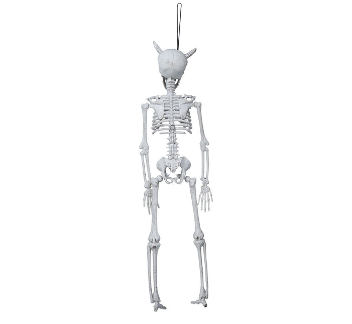 Decorazione appesa di Halloween Diavolo Scheletro 40 cm