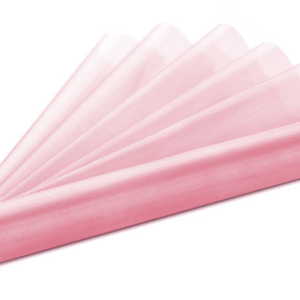 Tessuto Organza rosa chiaro 36cm 9m