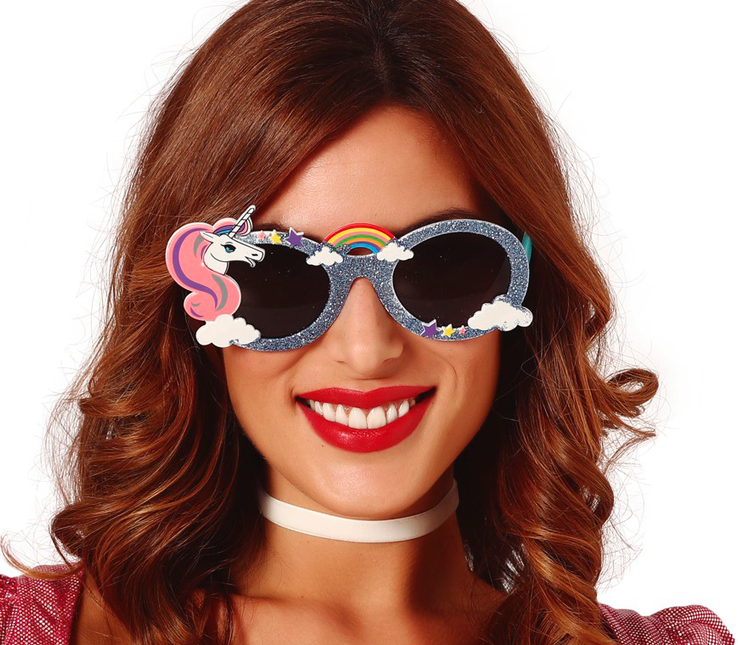 Occhiali Unicorno Glitter