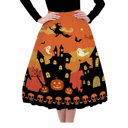 Gonna di Halloween arancione