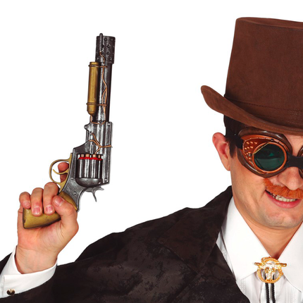 Revolver Steampunk 30 cm