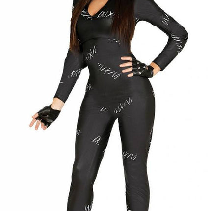 Costume da supereroe gatto donna
