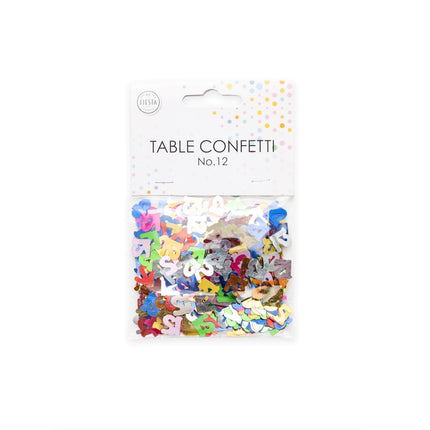 Coriandoli da tavolo 12 anni colorati