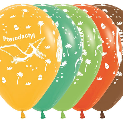 Palloncini Dinosauri Mix 30cm 25pz