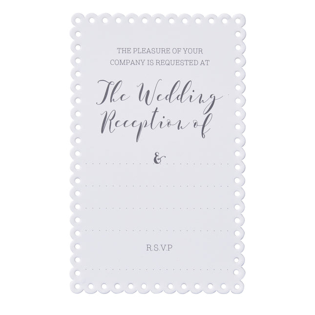 Inviti di matrimonio 18cm 10pz