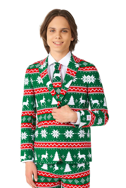 Tuta verde festosa Ragazzo adolescente <tc>OppoSuits</tc>