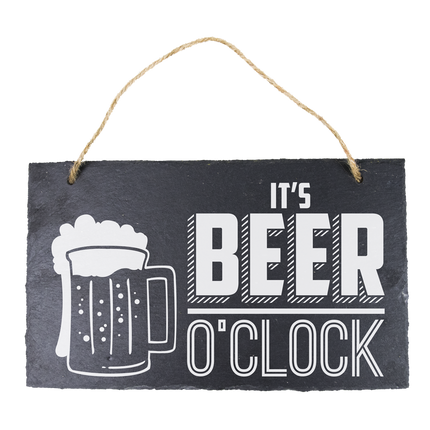 Piatto in ardesia Beer O'Clock 25 cm