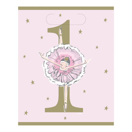 Sacchetti di condivisione Ballerina 1 anno 8pz