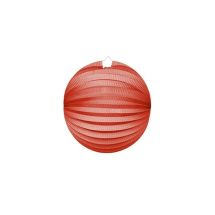 Lampione rosso 25 cm