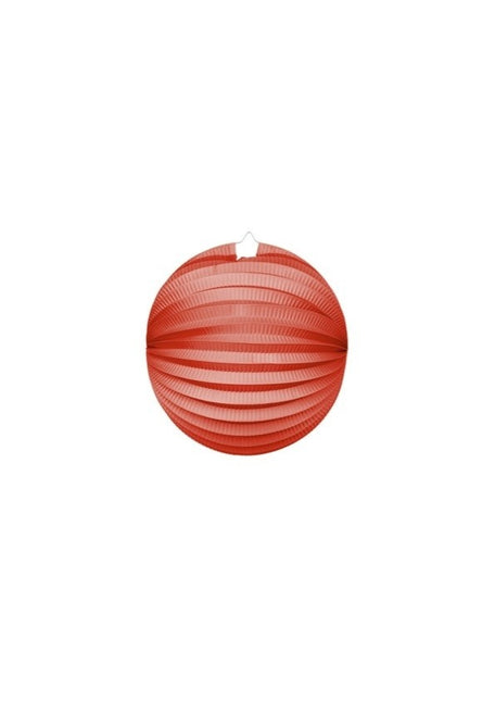 Lampione rosso 25 cm
