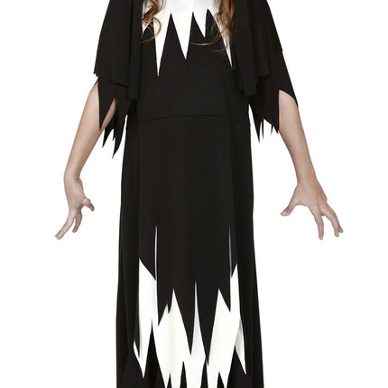 Non Costume di Halloween Bambino Bianco e Nero