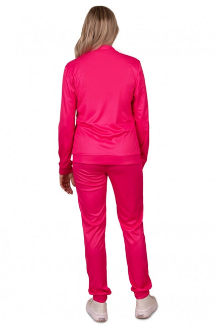 Tuta da ginnastica da donna rosa neon