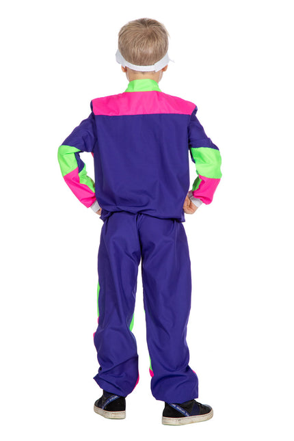 Tuta da ginnastica anni '80 Bambino