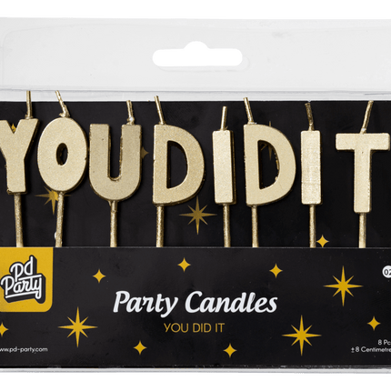 Candele passate You Did It 14cm