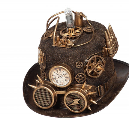 Cappello Steampunk con luce