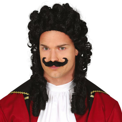 Parrucca da pirata nera
