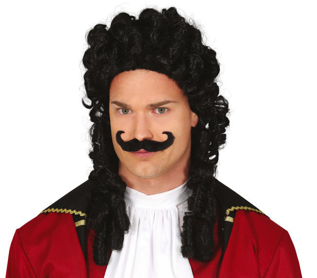 Parrucca da pirata nera