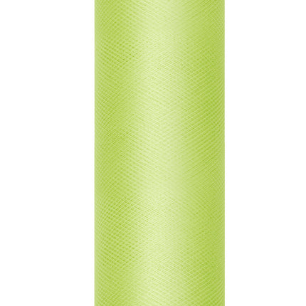 Rotolo di tulle verde chiaro 30cm 9m