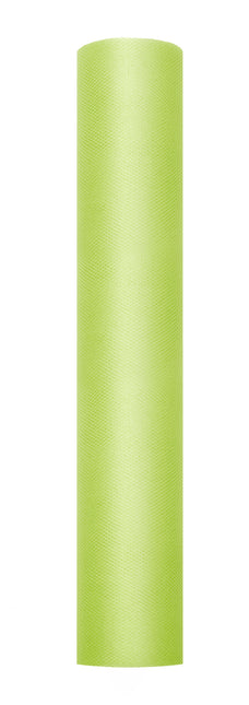 Rotolo di tulle verde chiaro 30cm 9m