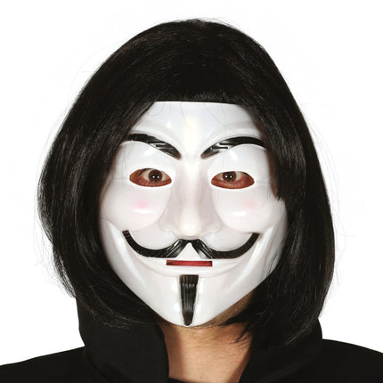 Maschera di Anonymous For Vendetta