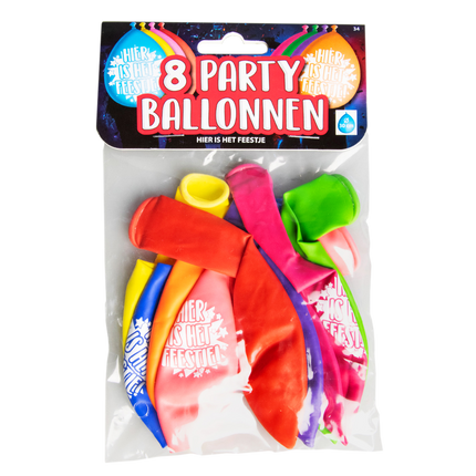 Palloncini Here's the Party 30cm 8pz
