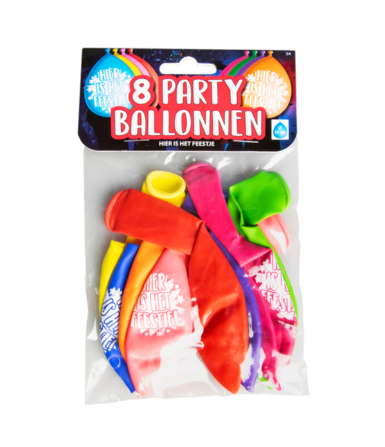 Palloncini Here's the Party 30cm 8pz