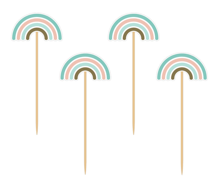 Prickers Rainbow 4cm 8pz