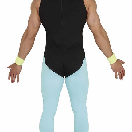 Costume da atleta uomo blu