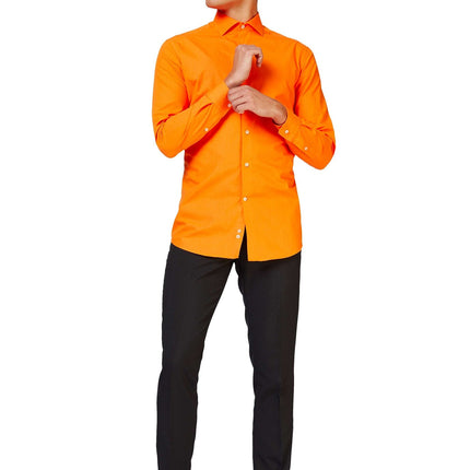 Camicia arancione uomo <tc>OppoSuits</tc>