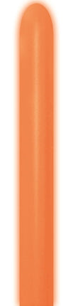 Palloncini da modellare arancione neon 5cm 152cm 50pz