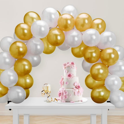 Set da tavola con arco a palloncino 2,10 m